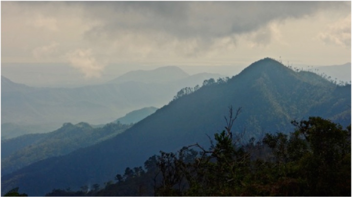 montagne près Gran Piedra