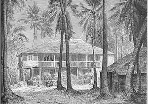 habitation de St Domingue XVIIIe s.