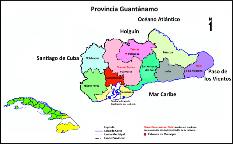 carte de Municipios