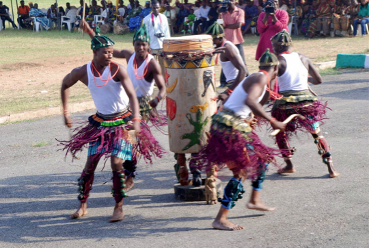 Danse du tambour asoto