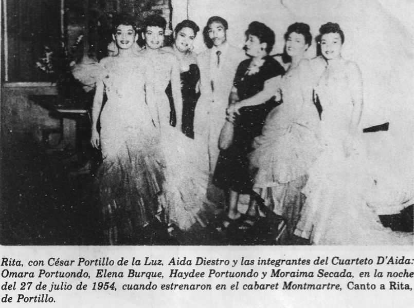 Las d4aida, Rita Montaner, Portillo de La Luz